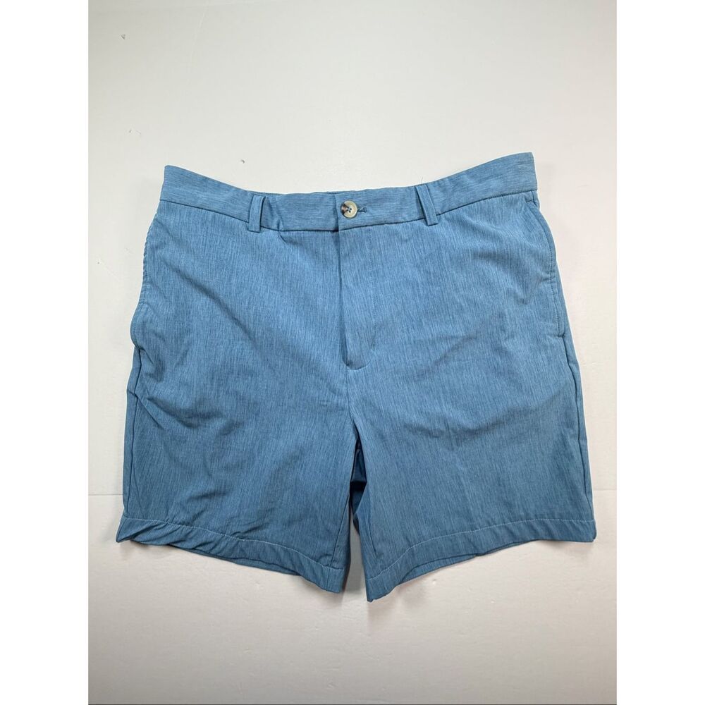 TailorByrd Men’s Performance Golf Short Blue Stretch Size 34 Lightweight Pockets
